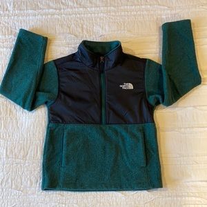 Youth North Face 3/4 Zip Jacket